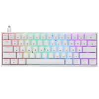 SKYLOONG GK61 Mechanical Keyboard 61 Keys Hot Swappable Gateron Optical Switch RGB Type-C Wired Programmable 60% Layout
