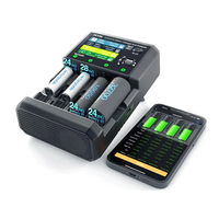 SKYRC MC5000 Cylindrical Battery Charger and Analyzer 2.8 inch Display Screen PD65W Built-in Bluetooth APP Control for f