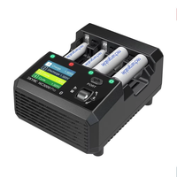 SKYRC NC3000 Pro NiMH NiCd PD/QC AA/AAA Smart Battery Charger 4-slot 1.77 inch LED Screen APP Control Charger Discharge