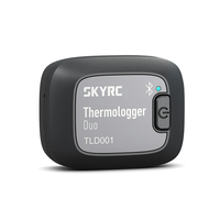 SkyRC TLD001 Duo Bluetooth Thermometer Dual Channel 96 Working Hours for Mesure Temperature Data of the ESC Motor Batter