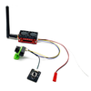 SLONWAKE 5.8G 48CH 5W FPV Transmitter 200mW/500mW/1200mW/5000mW Adjustable VTX with 1200TVL 2.5mm Camera Dual Cooling Fa