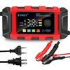 Smart Battery Charger Car Battery Charger Motorcycle Battery Charger European Standard Plug for 12V 2Ah-150Ah Lead-Acid