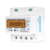 Smart Energy Meter WiFi Remote Control Single Phase AC 220V 100A kWh Consumption Monitoring Voltage Current Wattmeter DI