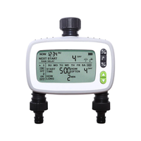 Smart Irrigation ControllerAutomatic Two-Way Flower Watering TimerGarden Electromagnetic Valve Controller