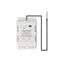 Smart Thermostat Model LY-607-N WiFi Bluetooth Remote Control 20A 3800W Temperature Humidity Switch ABS Construction