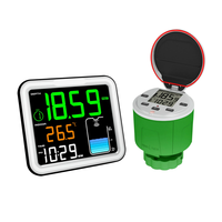 Smart Ultrasonic Water Tank Level Monitor Real Time Depth Temperature Sensor 0-5m Accuracy 0.03m Wireless Signal 500ft M