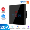 Smart WiFi Water Heater Control Device 20A High Power Compatible with Alexa Voice Control Timer Function Energy Consumpt