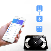 Smart Wireless Body Scale 25 Key Body Data Analyze 3 Units Switch App Composition Monitoring 19 Languages Support 180kg