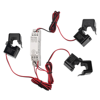 Smart Zigbe Three-Phase Energy Meter 100-240V Mobile App Remote Control Household Multifunctional Rail Energy Meter ATMS