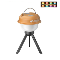 Smiling Shark Camping Light,  Super Bright Rechargeable Tent Light Tripod Avainable Portable Multifunctional Lanterns LED