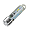 Smiling Shark SD-1221 Mini Flashlight LED Rechargeable Torchlight,  Portable Torch with High Luminous Multifunctional key