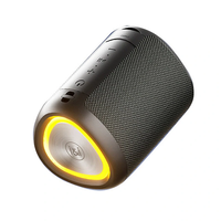 SOAIY S37 bluetooth Speaker 52mm Speaker Deep Bass RGB LIght TWS 1800mAh IP65 Waterproof Support AUX TF Playback Outdoor