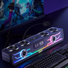 SOAIY SH01 80W Computer Soundbar Wireless bluetooth Speaker 6 Full-frequency Speakers 2 Bass Diaphragm RGB Light 4000mAh