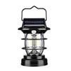 Solar Charging Portable Camping Light Waterproof Yard Lamp Type-C Charging Outdoor LED Tent Light