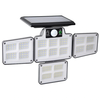 Solar Lights Outdoor Motion Sensor Lights 228 LED Flood Lights with Remote Control Led Security Lights with 4 Rotatable