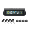 Solar Tire Pressure Monitoring System In-Car Ambient Temperature Detection Four Tire Pressure