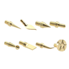Soldering Iron Tip Kit 3D Printing Modify Finishing Tool Brass Thread Embedded Heat Insert Nut Iron Tip Heat Set Insert