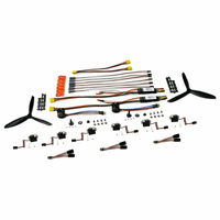 Sonicmodell 2212 KV1100 Brushless Motor & 40A ESC & 9g Servo & 8045 Propeller Power System Combo For Binary RC Airplane