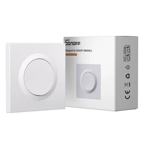 SONOFF E1GSL 1-Gang Wall Switch Enclosure No Neutral Wire Required Ultra-Slim PC Material Clip-on Installation Enclosure
