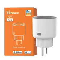 SONOFF S60ZB Type F/E iPlug Zigbe Smart Plug Energy Monitoring Wireless Socket Timer Smart Switch Voice Control with Ale