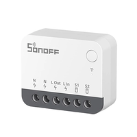 SONOFF ZBMINIR2 Zigbe Smart External Switch Control Timer Function Compact Size Requires Neutral Wire Voice Control Work