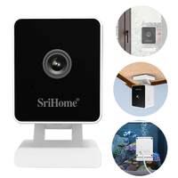Srihome SH057 4MP HD Security Camera Dual Band WiFi 5GHz AI Human Detection Two Way Audio Night Vision Easy Installation