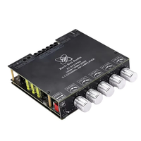 ST21PRO bluetooth Digital Audio Power Amplifier Board 2.1 Channel 100Wx2 + 200W Subwoofer TPA3221 High-Power Advanced So