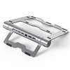 ST701 7-in-1 Type-C Detachable Docking Station Notebook Bracket Expansion Dock Adapter with USB3.1*2 / HDMI-Compatible /
