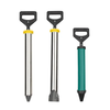 Stainless Steel Cement Grouting Gun Round Flat Nozzle Concrete Caulking Machine Reliable Construction Site Tool Multiple