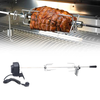 Stainless Steel Electric Barbecue Grill Barbecue Supplies Household BBQ Grill Barbecue Tool Set Automatic Barbecue Stick