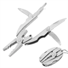 Stainless Steel Portable Multi-Function Keychain Plier Knife Screwdriver Outdoor Use High Quality Tool