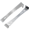 Stainless Steel Prybar Scraper Ultra Sharp Scraper Removes Residue From Steel Aluminum with Wrench Function and Metric S