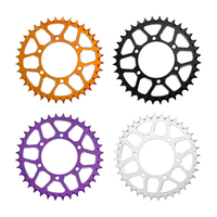 Stainless Steel Rear Gear For LOSI 1/14 Promoto MX RC Car Motorcycle 7075 Hard Oxidation Models Part