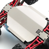 Stainless Steel Skid Plate Chassis Armor Gearbox Protector For 1/16 MJX 16207 16208 16209 16210 RC Car Upgrade Parts