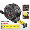 Stainless Steel Tape Measure Retractable with Lock Nylon Coated Wear-Resistant Waterproof High Precision Optional Sizes