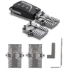 Stainless Steel Universal Key Machine Fixture Clamp Set Precision Key Cutting and Duplicating Tool Ideal for Car Keys an