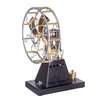 STARPOWER YH003 Vintage 4-Blades Heat Powered Thermal Stove Fan Stirling Engine Model Physics Science Discovery Experime