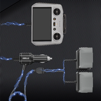 STARTRC 2-in-1 Intelligent Car Charger Flight Battery Fast Charge Remote Controller Charging Hub Butler for DJI Mini 3