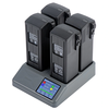 STARTRC 4-in-1 Intelligent Fast Charging Hub Battery Charger LED Screen Digital Display Housekeeper Power Supply Station