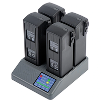 STARTRC 4-in-1 Intelligent Fast Charging Hub Battery Charger LED Screen Digital Display Housekeeper Power Supply Station