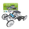 STEM Toy 4WD Car DIY Climbing Vehicle Motor Car Educational Solar Powered Car Engineering Car for Kids&Teens,  Science Bu