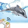 Stunt RC Dolphin 2.4G Whale Spray Water Toys Remote Controlled Boat Ship Submarine Robots Fish Electric Kids Children Gi