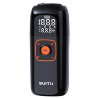 Suitu Portable Cordless Electric Car Air Pump with Built-in LED Light 6000mAh Battery 120W Car Inflator for Car Motorcyc