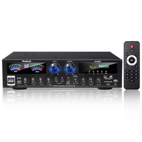 SUNBUCK AV555BT 4000W 5CH Home Amplifiers Bass Audio Power bluetooth Digital Amplifier Hifi FM USB SD for Subwoofer Spea