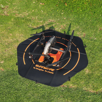 Sunnylife 110CM Landing Pad with Fixing Nails Double Sided Waterproof Foldable Parking Apron for DJI Inspire 3 / Mavic 3
