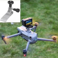 Sunnylife Expansion Multifunctional Adapter Bracket Sports Action Camera Searchlight Holder Mount for DJI AIR 3 RC Drone