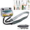 Sunnylife RC Smart Remote Control Lanyard Neck Strap PU Leather Adjustable Hanging Buckle Rope for DJI Mini 3 PRO Screen