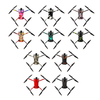 Sunnylife Waterproof PVC Stickers Drone Body Skin Protective Arm Remote Control Protector for DJI Mini 4 PRO RC Drone