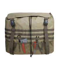 SUV Camping Tool Organizer 600D Oxford Cloth Adjustable Strap Large Capacity Spare Tire Gear Storage Bag Outdoor Waste P