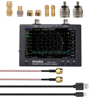 SV4401A 50KHz-4400MHz Vector Network Analyzer 7 inch Touch Screen 100db Dynamic NanoVNA Vector Network Analyzer